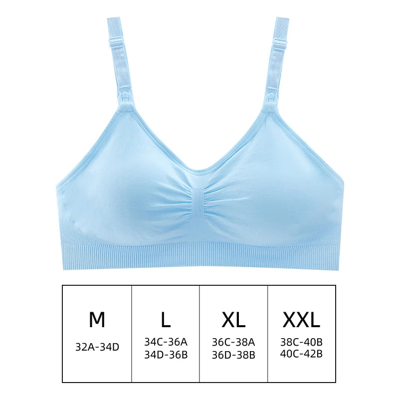 Soutien-gorge d'allaitement et de maternité mains libres – Confort optimal pour allaiter toute la journée