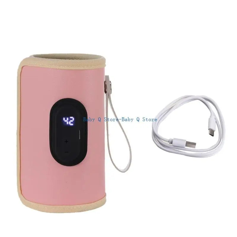 Portable Baby Bottle Warmer | X5XE Sleeve with Digital Temperature Display