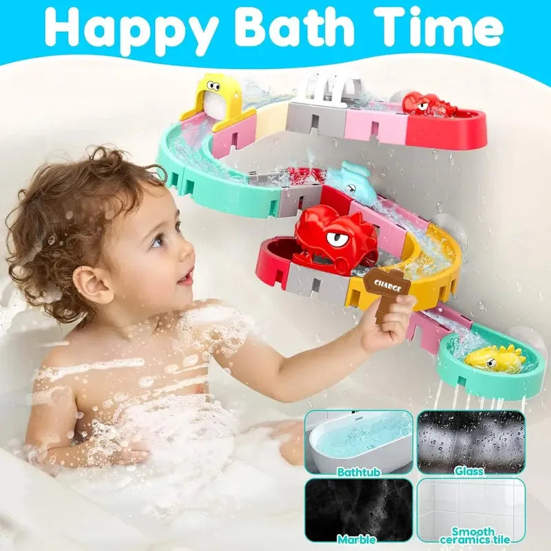 DIY Water Slide Bath Toy – Spray & Pool Fun for Kids