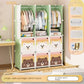 Armoire pliable pour enfants – Rangement en cubes entièrement fermé
