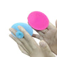 Brosse de bain pour enfants – Outil de massage du cuir chevelu et du shampoing en silicone souple