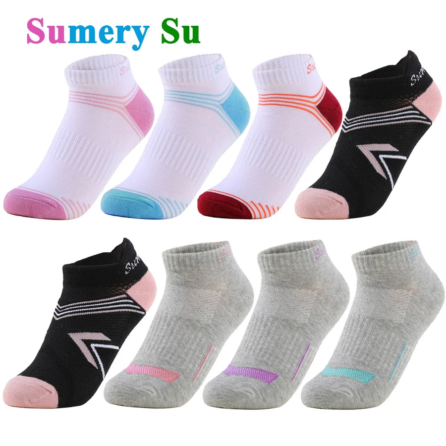 Chaussettes de sport en coton pour femmes