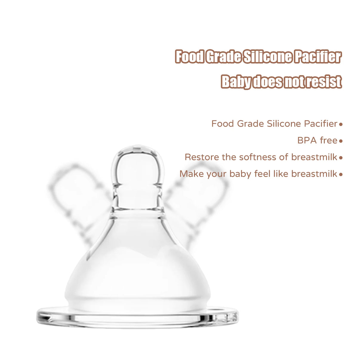 Newborn Feeding Bottle – 150/270ml, Safe PP, Leak-Proof
