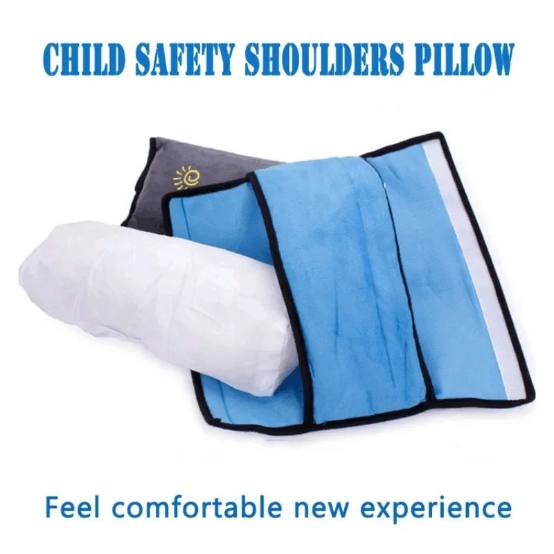 Coussin de sécurité pour voiture – Coussin doux pour les voyages des enfants