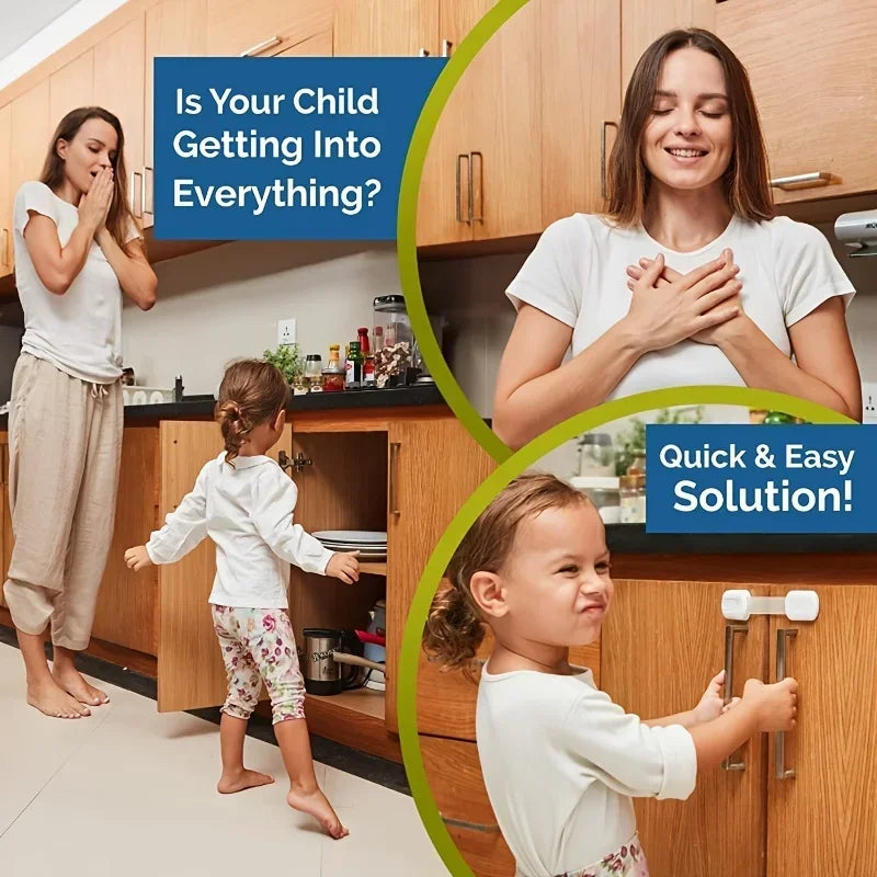 Adhesive Baby Safety Straps – Quick Install Protection
