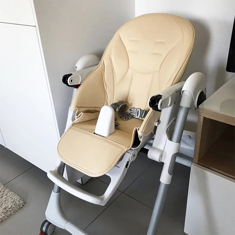 Coussin de siège bébé en similicuir – Compatible avec les poussettes Peg Perego Siesta et Zero3