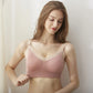 Seamless Wireless Nursing Bra – Front Open, Breathable Maternity