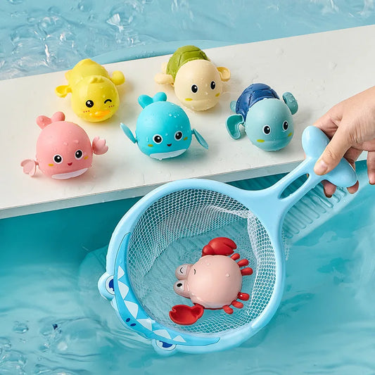 Swimming Bath Toys – Cute Clockwork Dolls for Kids’ Water Fun