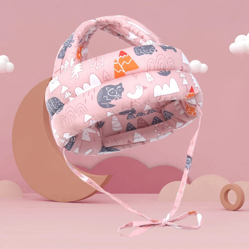 Casque de sécurité pour enfants | Protection de tête souple et ajustable pour bébé