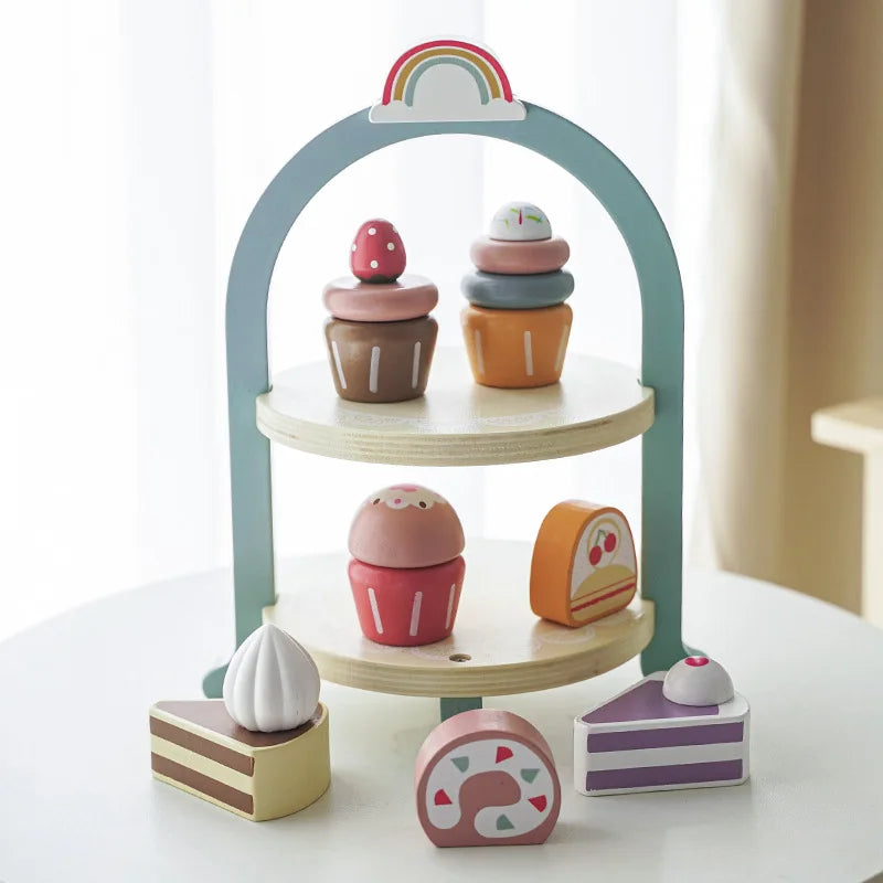 Wooden Tea Party Set for Girls!
