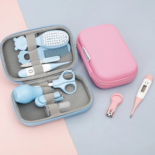 8-Piece Baby Health Care Kit – Grooming, Nail, Hair & Essentials