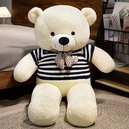 Dressed Bear Plush – Bowknot Soft Toy