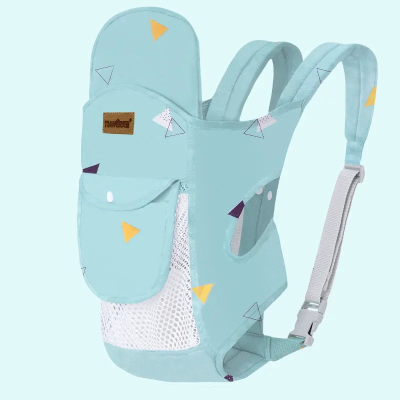 Écharpe de portage traditionnelle en coton pour bébé – Portage ventral et dorsal