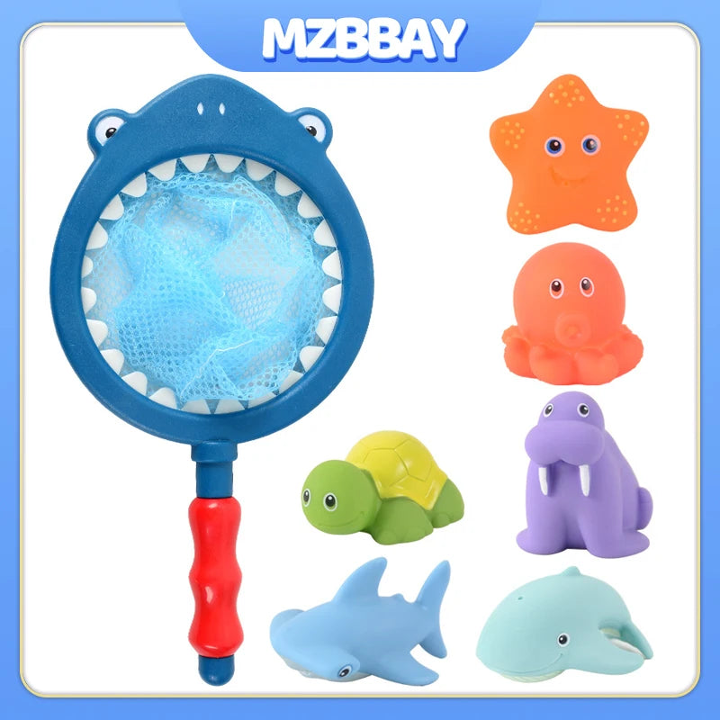 Kids Bath Swimming Toy – Cartoon Shark Water Play Fun