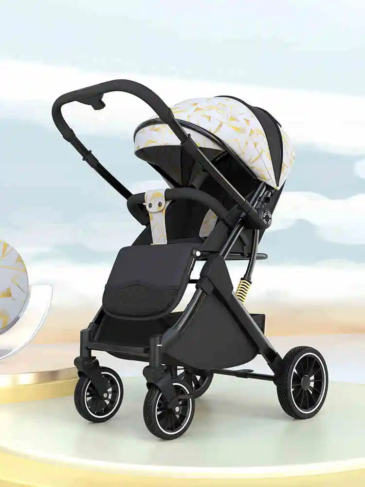 Lightweight Baby Stroller (0–3Y) – Sit & Lie, Multi-Child Comfort
