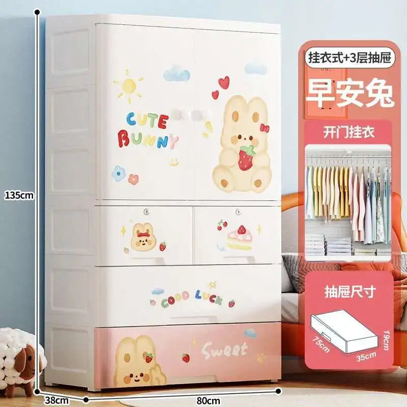Armoire de rangement pour chambre de bébé
