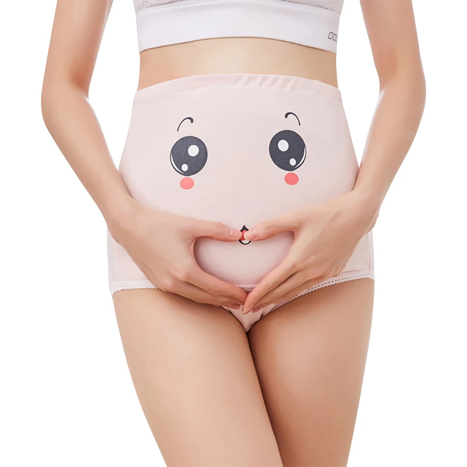Summer Plus-Size Maternity Pants – High-Waist Breathable Pregnancy Support