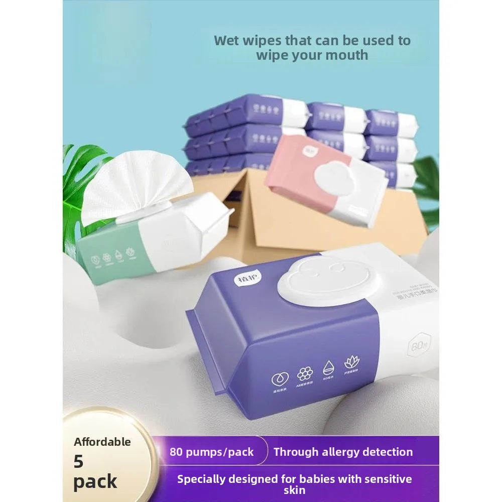 Lingettes pour bébé Thiened – Naturelles, non irritantes, fraîcheur au quotidien