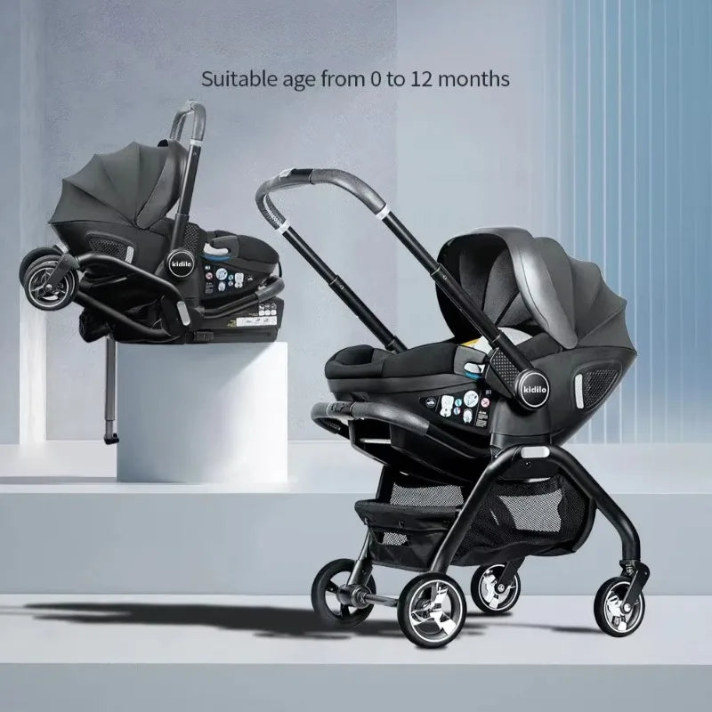 2025 - 2026 New Portable Baby Stroller Multifunctional detachable seat