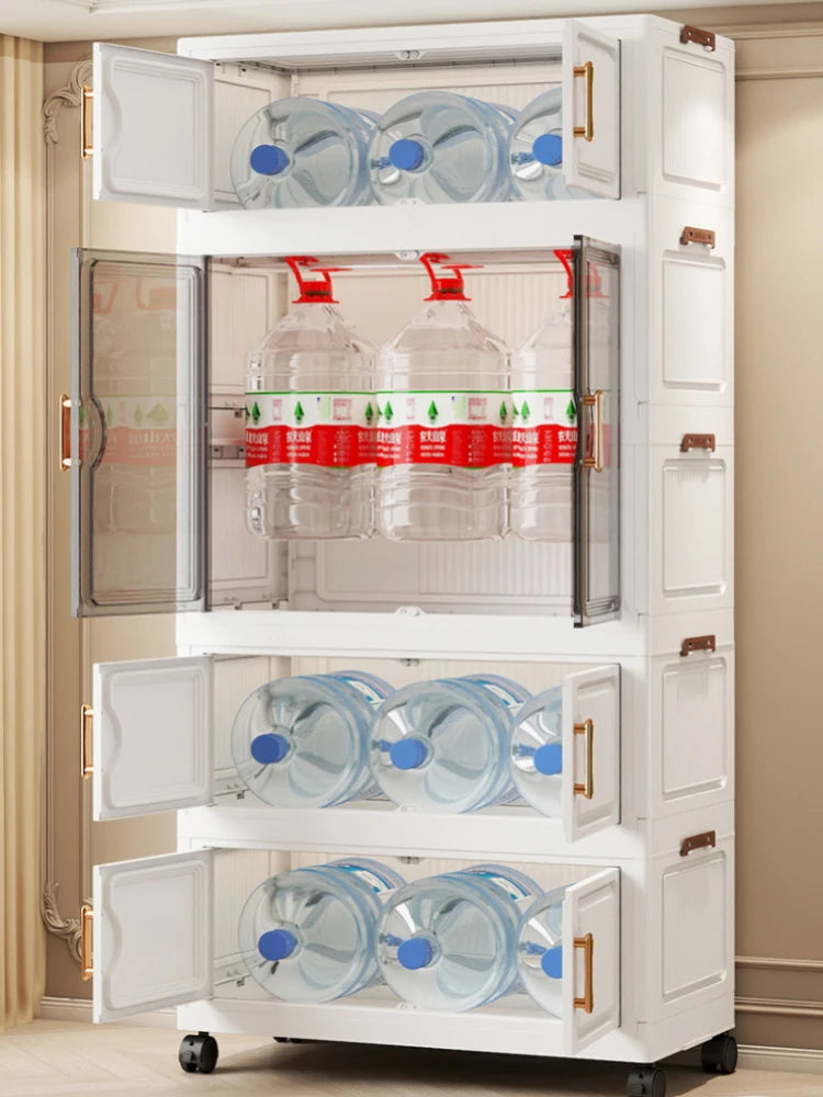 Foldable Kids Wardrobe – Large Capacity Storage Cabinet