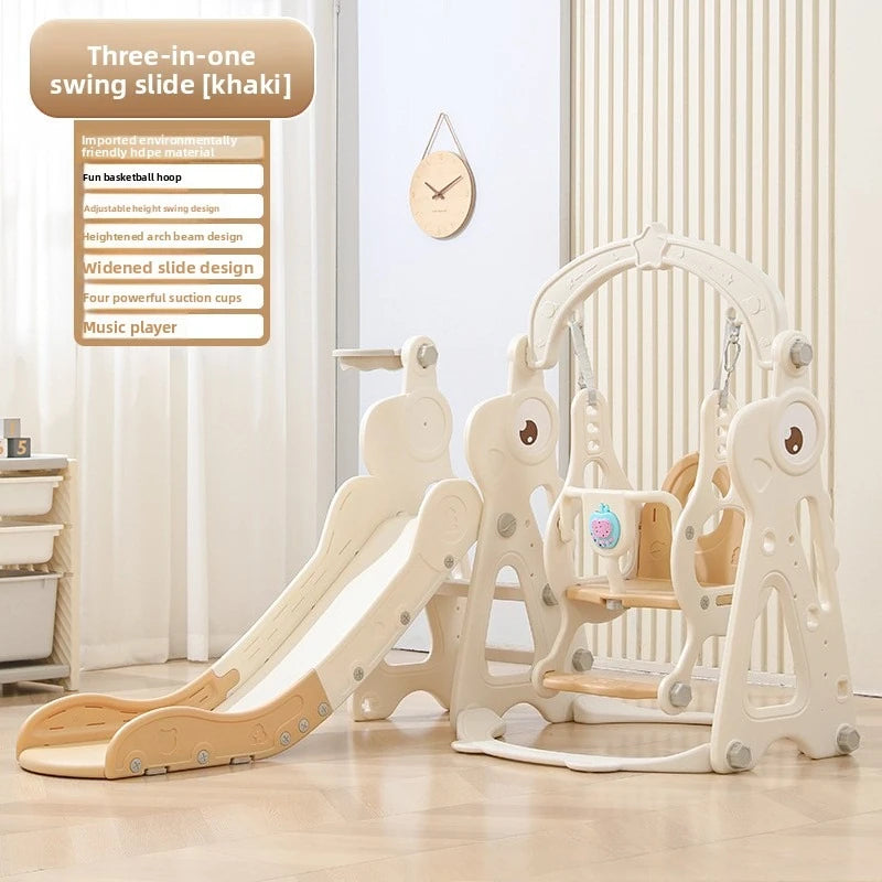 Toboggan et structure d'escalade d'intérieur pour tout-petits – Sécurité parents-enfants