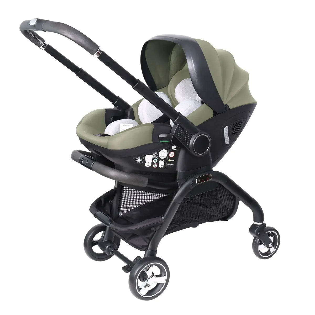 4-in-1 Multi-Functional Two-Way Newborn Baby Stroller & Car Seat