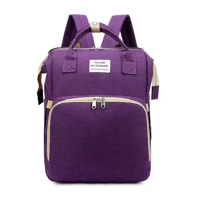 Sac à dos à langer pliable pour berceau – Léger et grande capacité