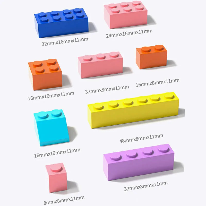 Random Bulk Assemble Building Blocks Parts for Kids Model Toys