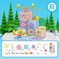 Kit de construction d'engrenages électriques éducatif pour enfants