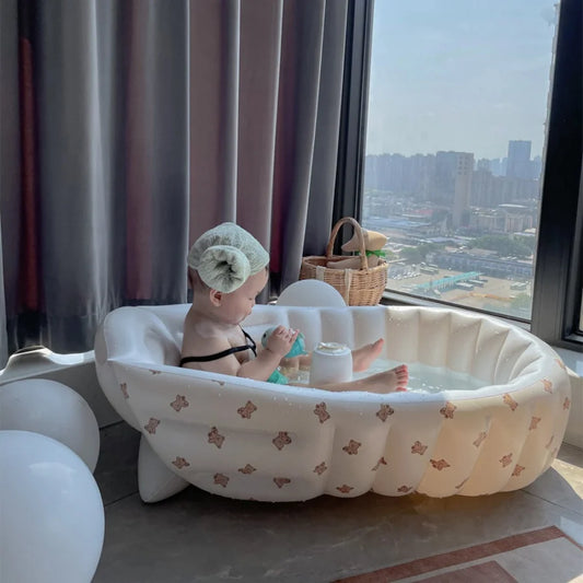 Foldable Kids Bathtub – Inflatable & Easy to Use
