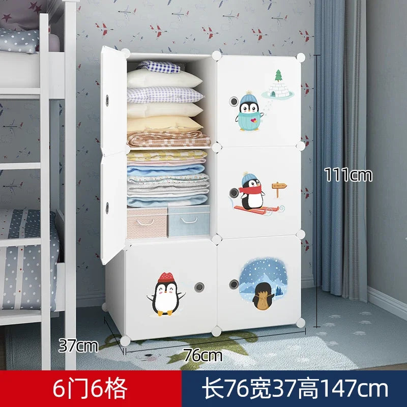 Rangement pour chambre de fille – Armoire et organisateur pour bébé