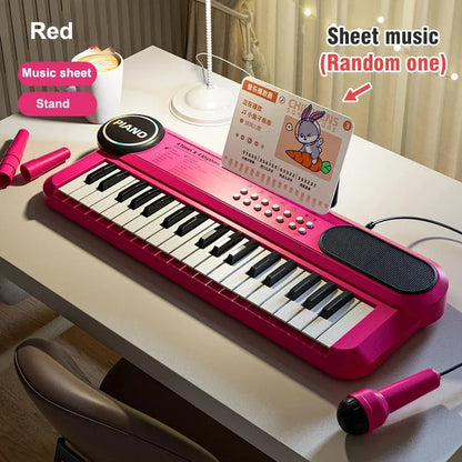 37-Key Electronic Keyboard – Fun & Portable!