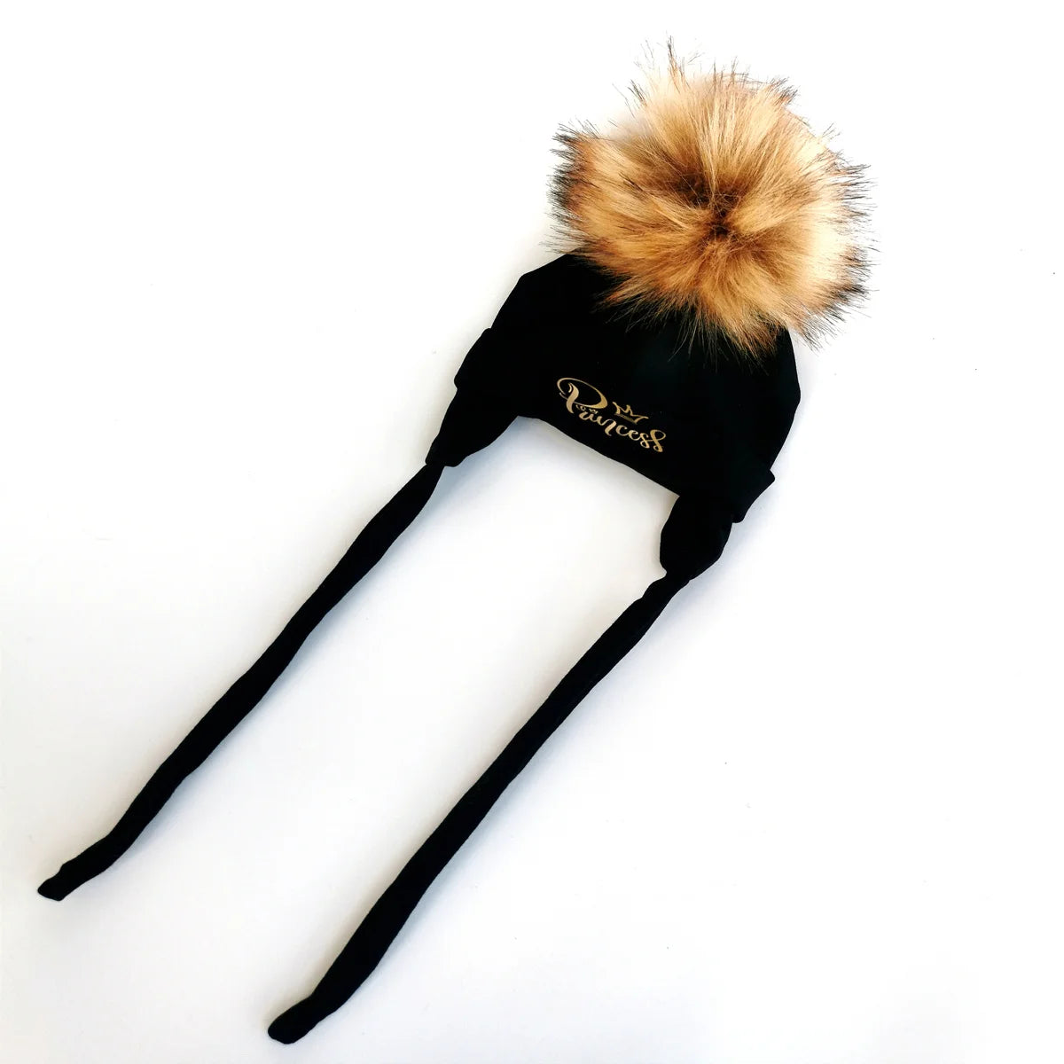 Newborn Winter Cotton Beanie Pom Pom Hat for Babies