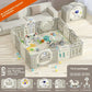 Foldable Baby Playpen with Crawling Mat – Safe & Ready to Use