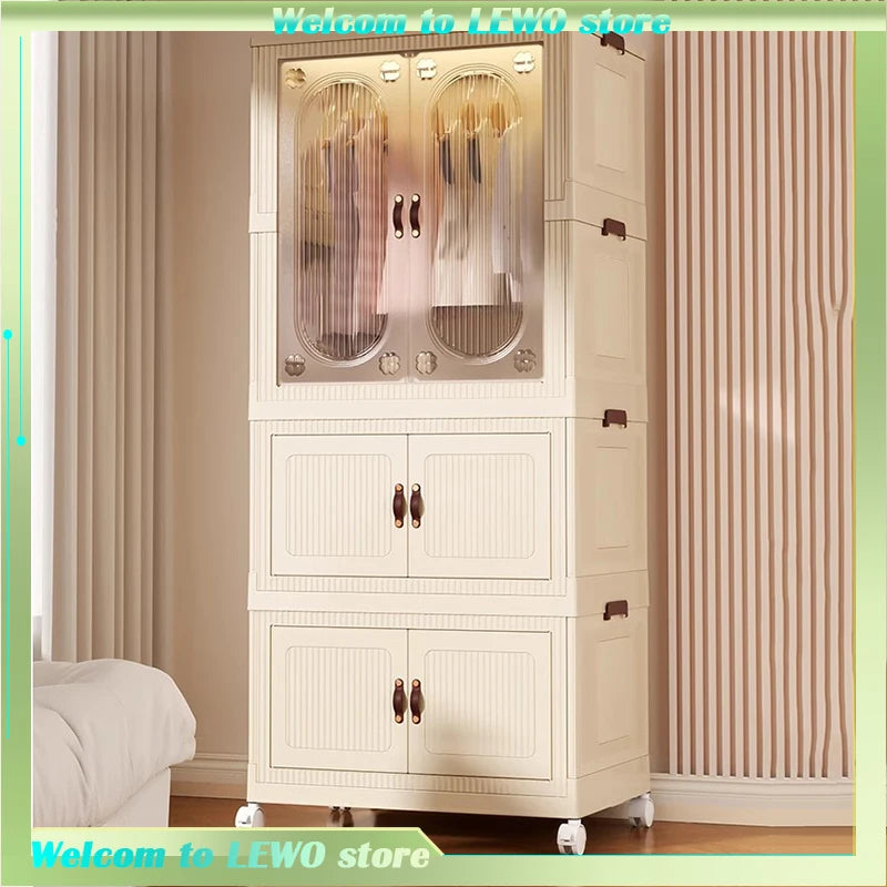 Armoire de rangement pour bébé – Pliable, élégante et fonctionnelle