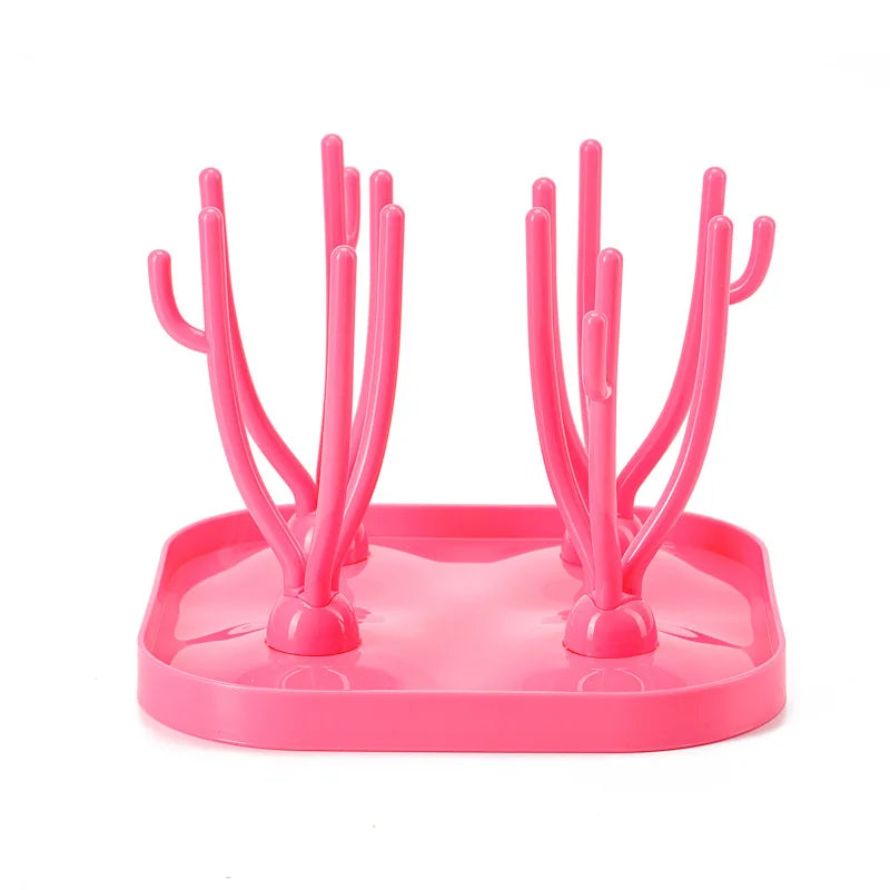 Porte-biberons et sèche-biberons – Support amovible pour gobelets et rangement de tétines