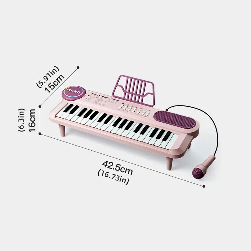 37-Key Electronic Keyboard – Fun & Portable!