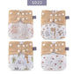 Couches lavables en maille grise Elinfant, lot de 4