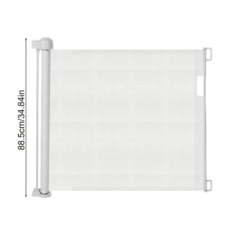 Retractable Baby Stair Gate – Extra-Wide No-Drill Mesh for Indoor & Outdoor Use