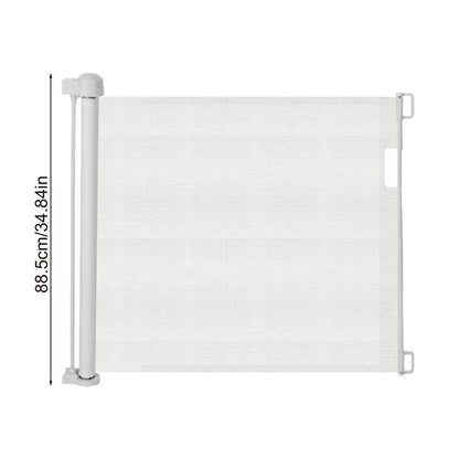 Retractable Baby Stair Gate – Extra-Wide No-Drill Mesh for Indoor & Outdoor Use