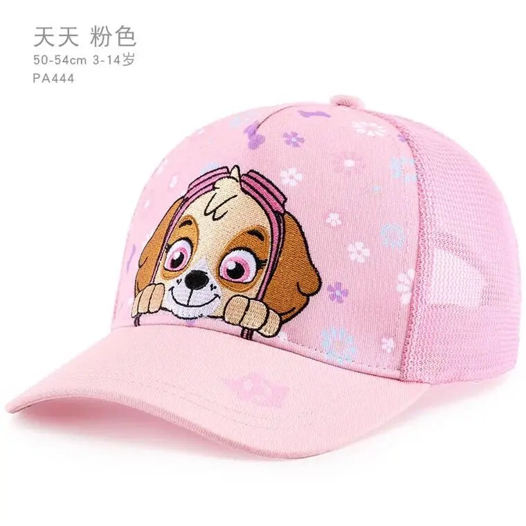 Paw Patrol Kids Baseball Cap – Cute Mesh Sun Hat for Outdoor Fun