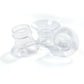 Embout de téterelle en silicone 17/19/21 mm pour tire-lait 24 mm, 27 mm et 30 mm J60B