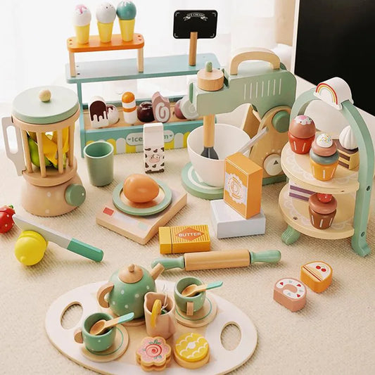 Wooden Tea Party Set for Girls!