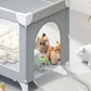 Portable Baby Crib with Diaper Table