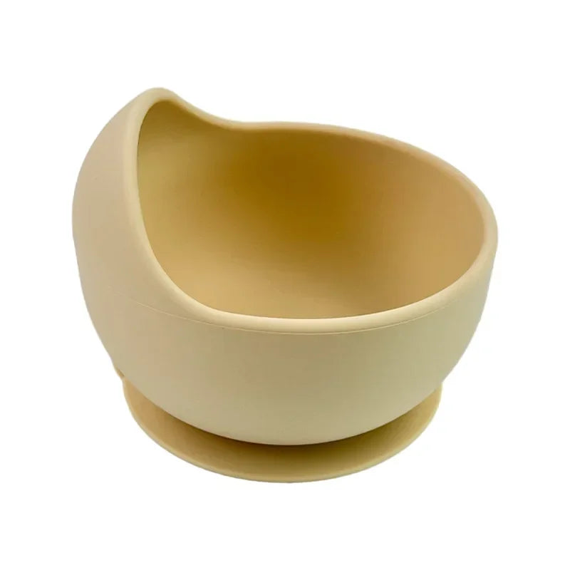 Toddler Meal Set – Non-Slip Silicone Bowl, Spoon & Fork