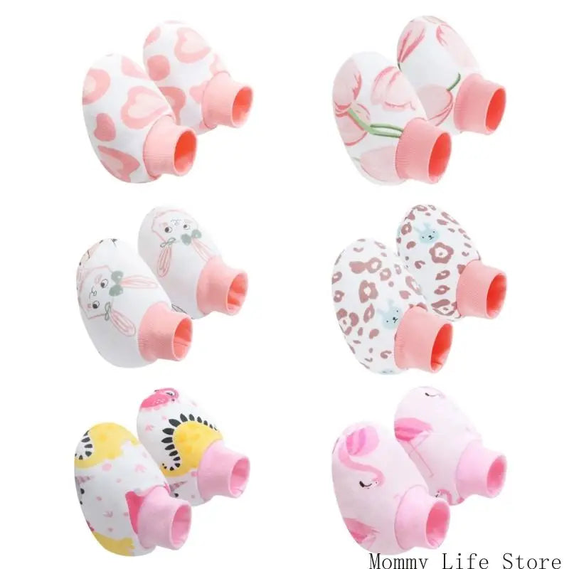 Newborns Cartoon Print Socks