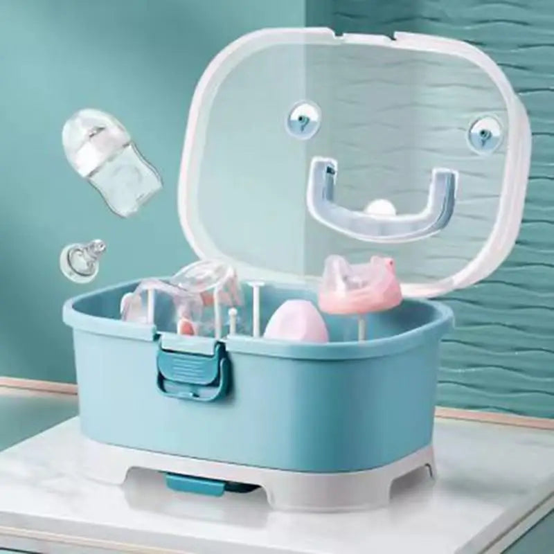 Organisateur de biberons pour tout-petits – Rangement gain de place pour chambre d'enfant