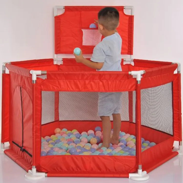Parc pour bébé – Enclos multifonctionnel et sécurisé avec support en acier