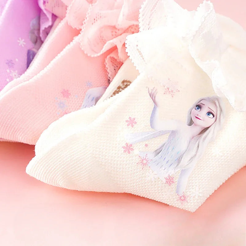 Elsa-Inspired Thin Lace Socks