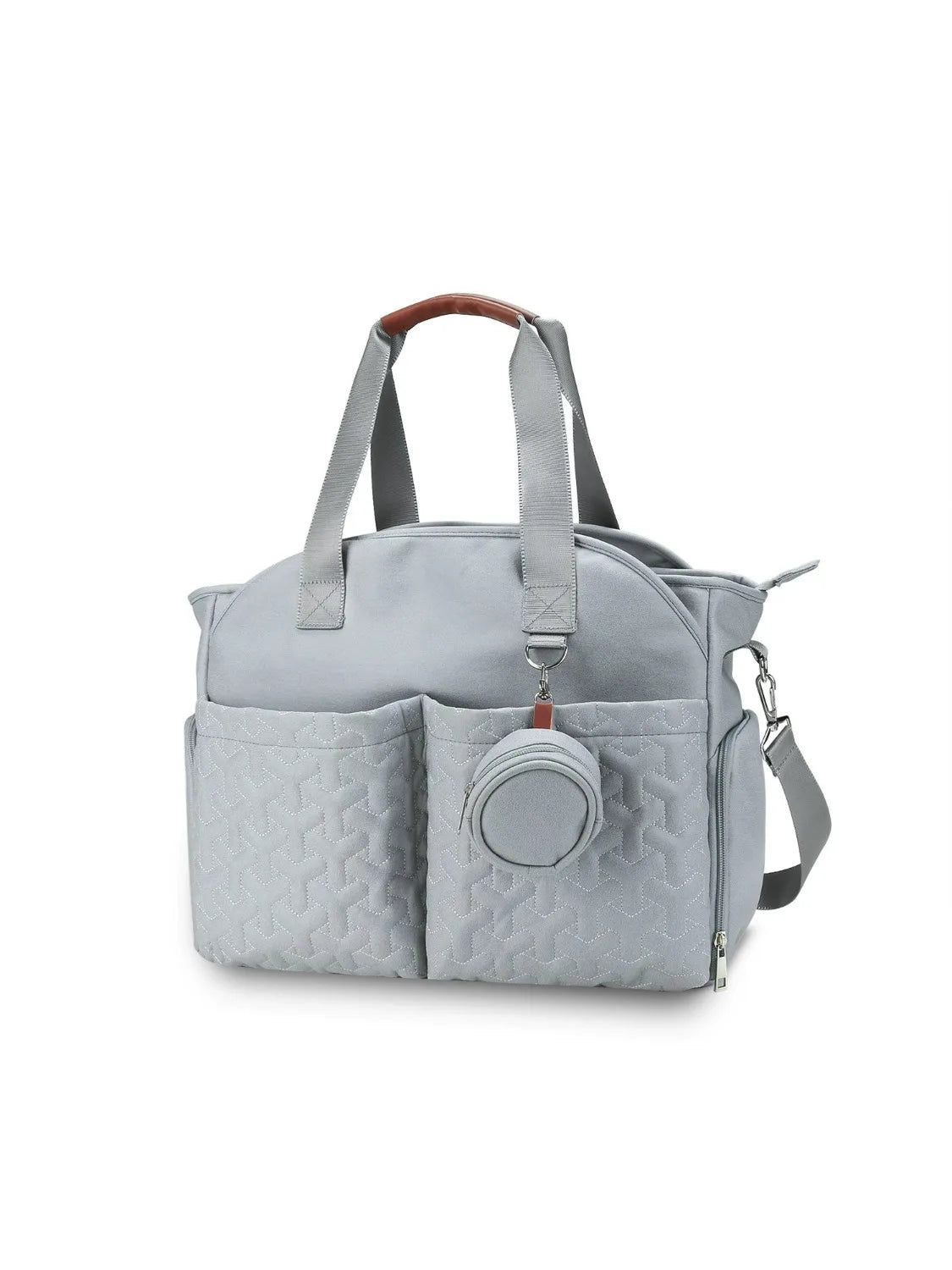 Large Capacity Breast Pump & Diaper Tote – With Pacifier Case